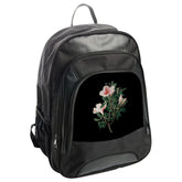 Azalea Flower Backpack, Floral Botanical Art Knapsack, Trendy Bookbag, Stylish Schoolbag, Everyday Travel Bag, Unique Gift Idea - Tawshia